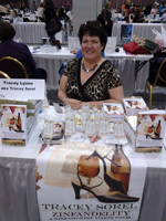Tracey signing Zinfandelity at the RT Readers Convention 2013 Kansas City